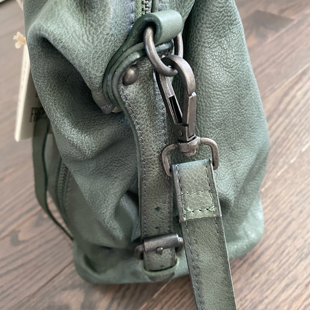 We The Free Secret Sage Green Leather Shoulder Bag - Picture 9 of 9